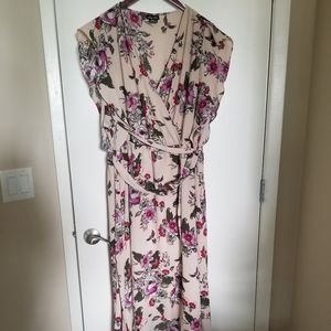 City Chic Faux Wrap Dress